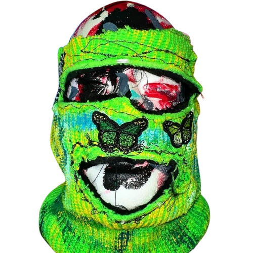 Monarch Green SUBLIME Ski Mask