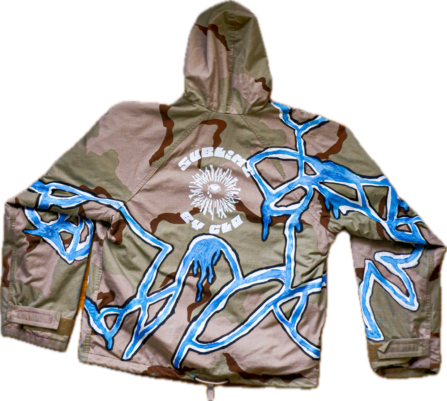 "NO HUMAN IS ILLEGAL" CHEM Gear Jacket (Medium)