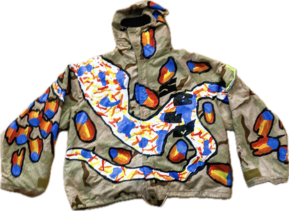 "Burning Flame" CHEM Gear Jacket (Large)