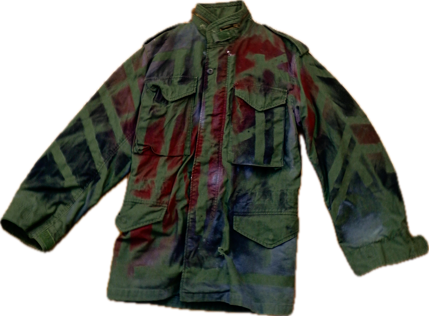 GREED green parka (XS)