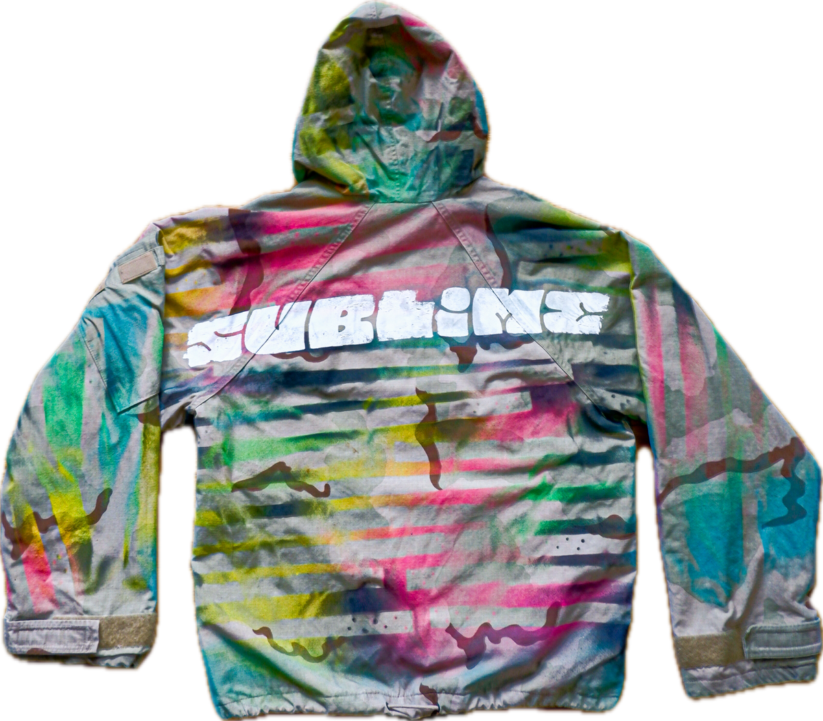 Sublime Jacket H STRIPES CHEM Gear Jacket (Medium) – SUBLIME by CLo
