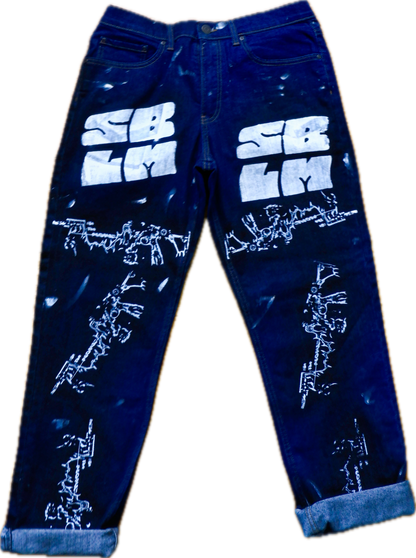 "WE THE PEOPLE" Dark Denim 34x32