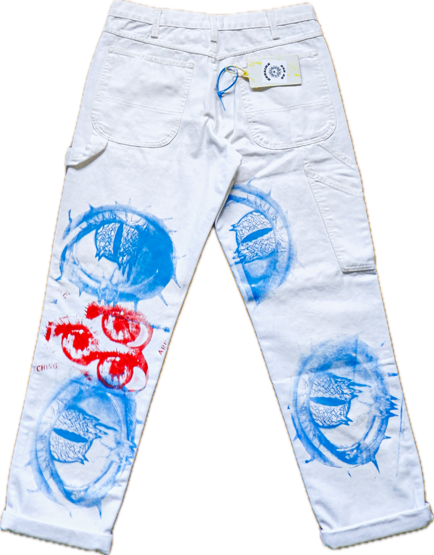 BLUE EYES White Denim (32x32)